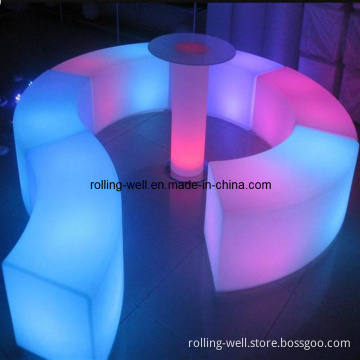 Decoration Waterproof LED Stools for Bar/KTV Party/ Illuminated Bar Stool Furniture (CE)